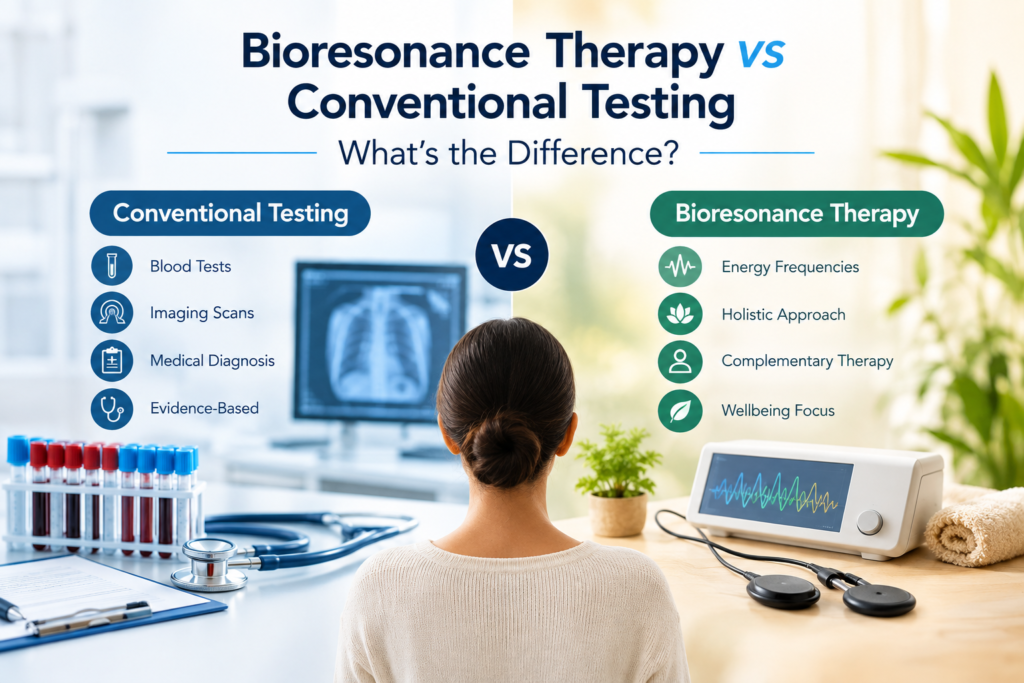 bioresonance therapy vs conventional testing
